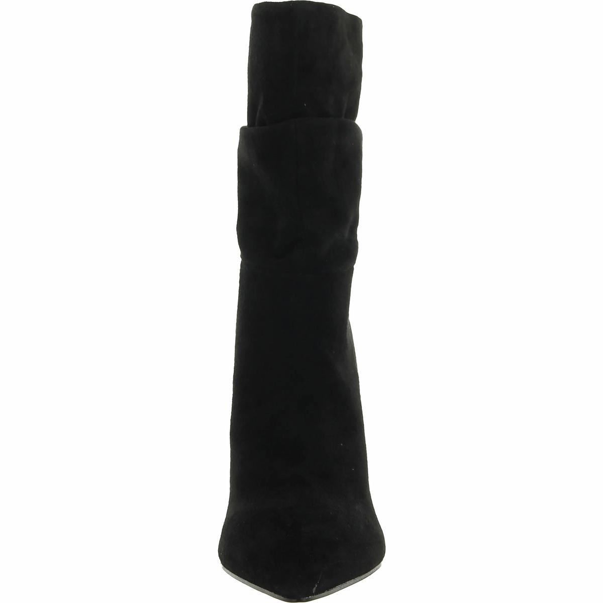 JENN Womens Pointed Toe Mid-Calf Boots