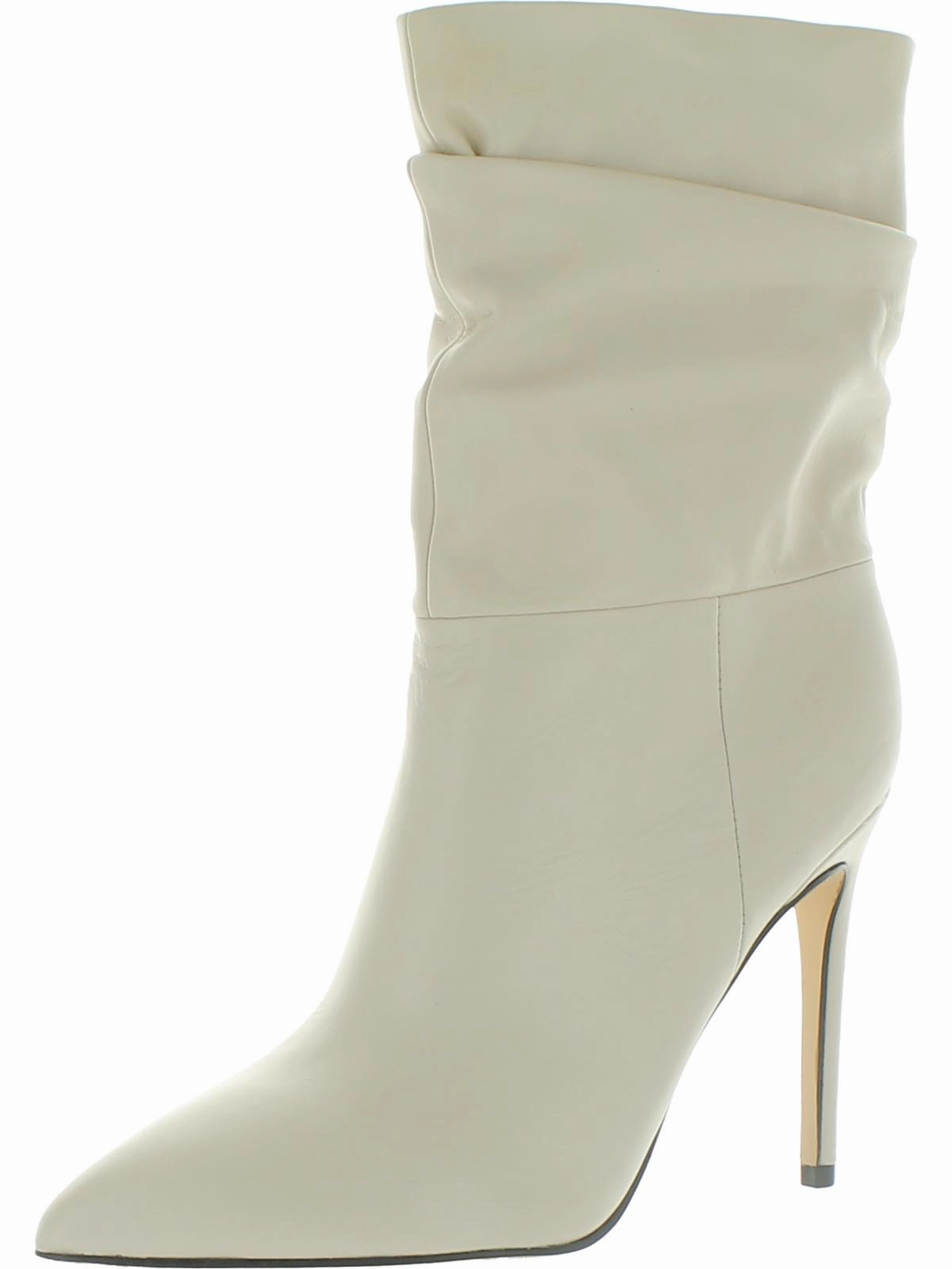 JENN Womens Pointed Toe Mid-Calf Boots