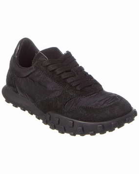 Jil Sander Nylon & Suede Sneaker Fashion Womens Sneakers outlet