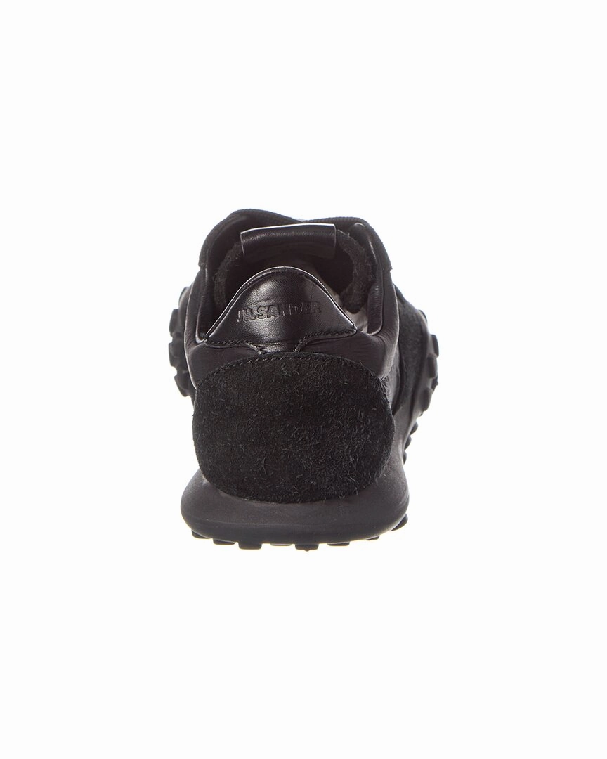 Jil Sander Nylon & Suede Sneaker