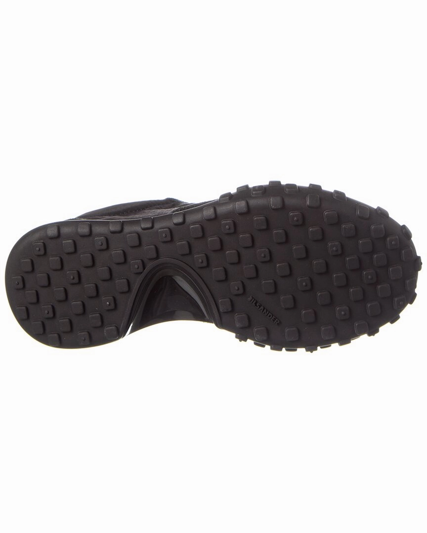 Jil Sander Nylon & Suede Sneaker