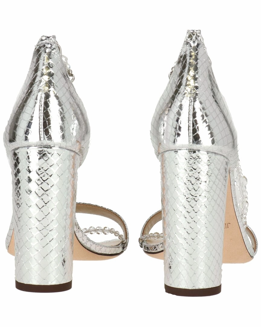 Jimmy Choo Neena 100 Leather Sandal