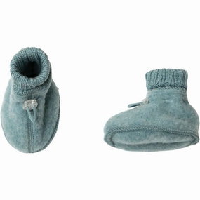 Joha Wool Aqua Melange Futter Wool Slippers Kids clearance