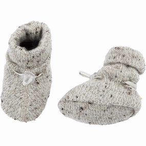 Joha Wool Beige Slippers 2-layered Baby Booties soft sole sale