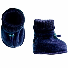 Joha Wool Bl Futter Baby Booties soft sole sale