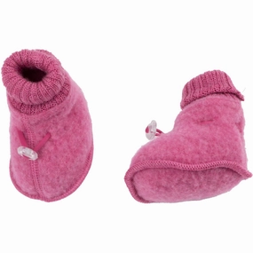 Joha Wool Pink Futter Wool Slippers Kids clearance