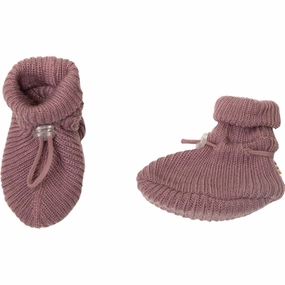 Joha Wool Rose Footies 2-Layered Wool Slippers Kids clearance