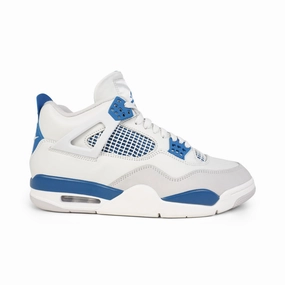 Jordan 'Retro 4 Military Blue' Sneakers - Men's 44 EU Mens Sneakers outlet clearance
