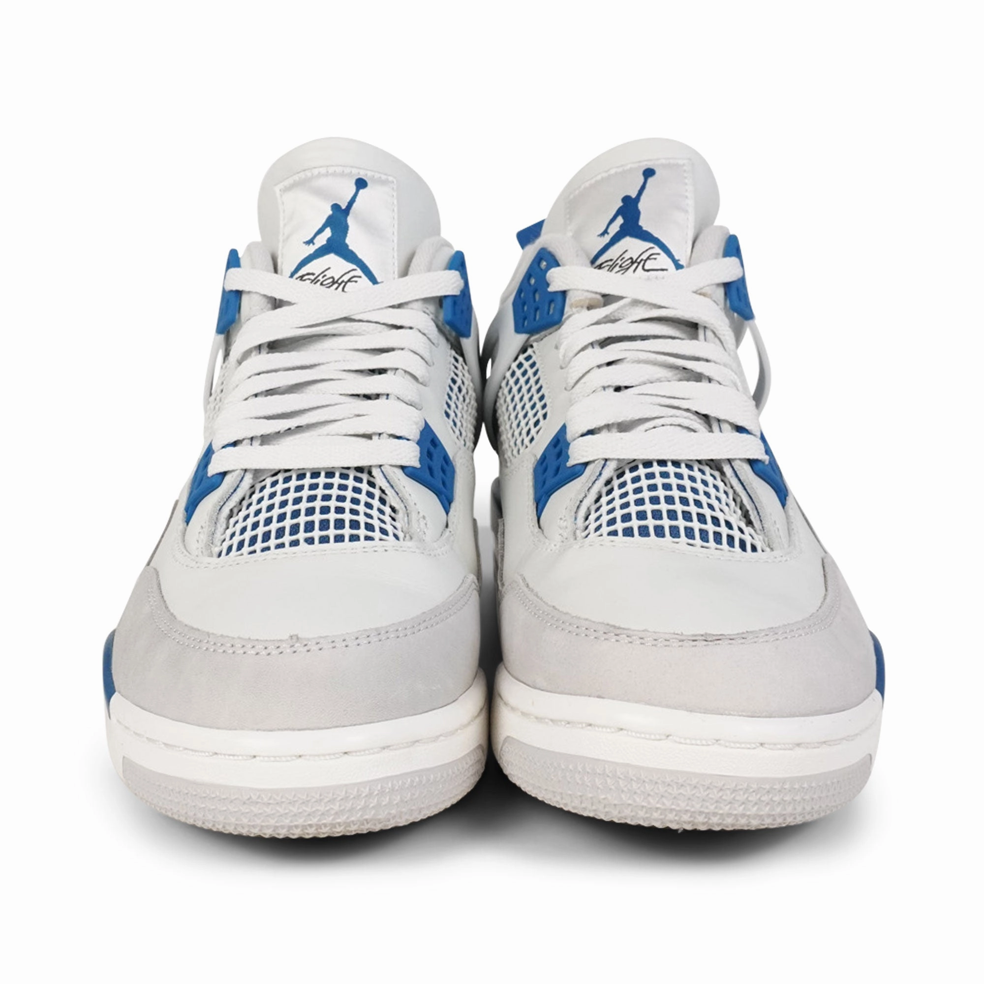 Jordan 'Retro 4 Military Blue' Sneakers - Men's 44 EU