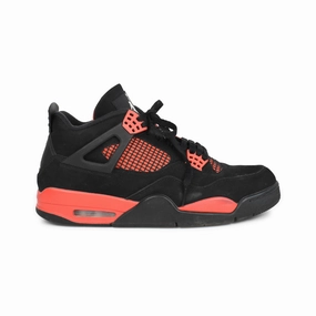 Jordan 'Retro 4 Red Thunder' Sneakers - Men's 12 Mens Sneakers outlet clearance