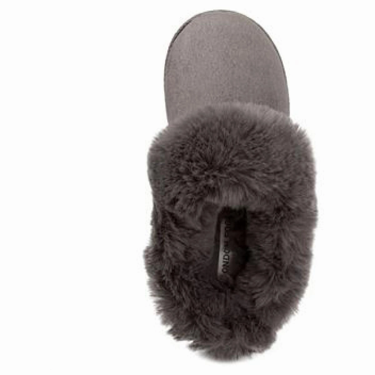 Josie Womens Suede Slip-On Moccasin Slippers