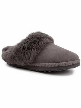 Josie Womens Suede Slip-On Moccasin Slippers Cozy Womens Slippers discount
