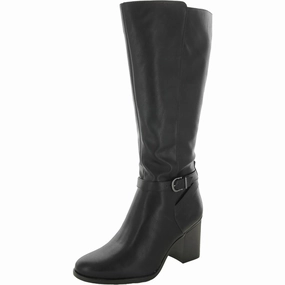 Joslynn Womens Faux Leather Wide Calf Knee-High Boots Womens Boots sale online