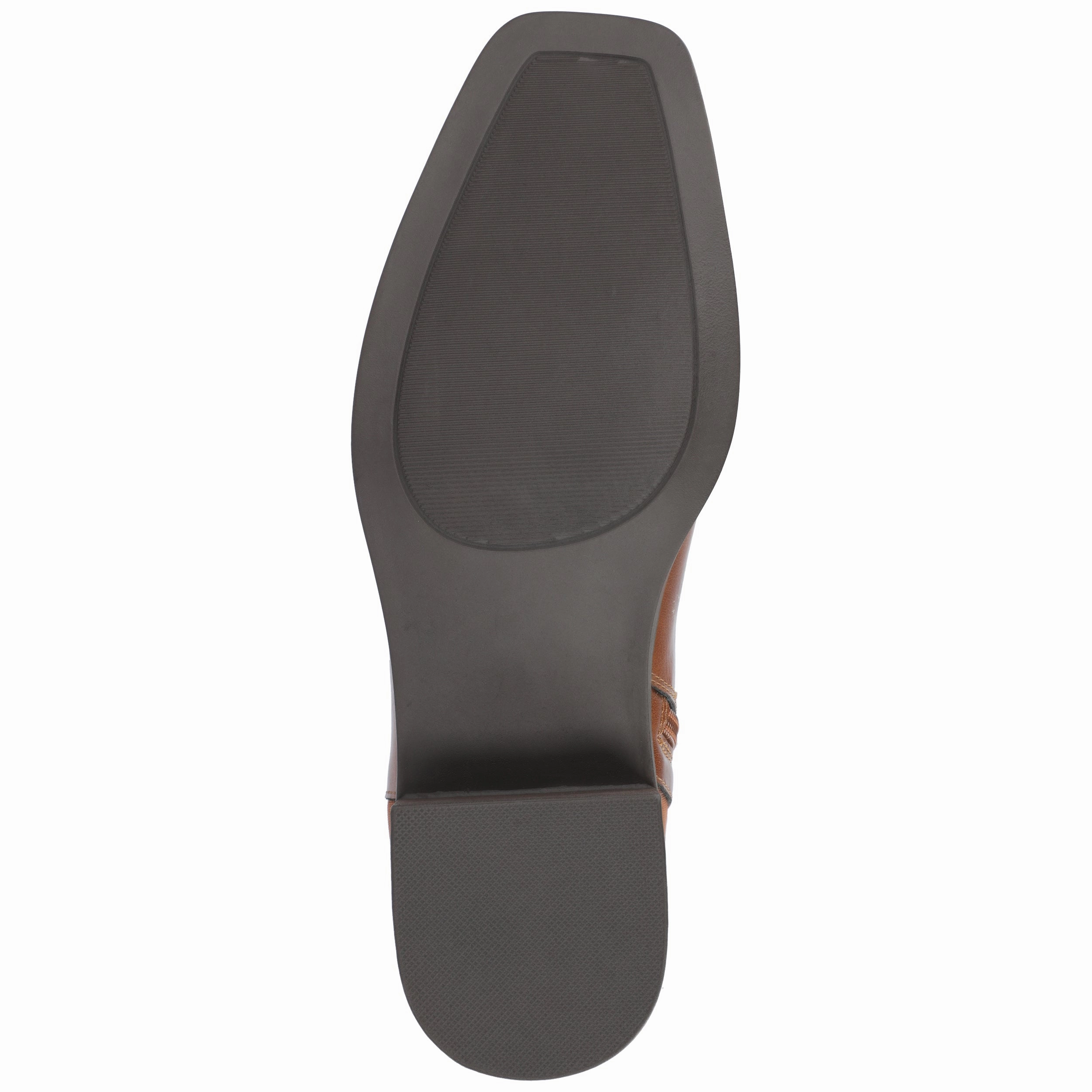 Journee Collection Wide Width Wide Calf Womens Londyn Tru Comfort Foam Stacked Block Heel Square Toe Boots