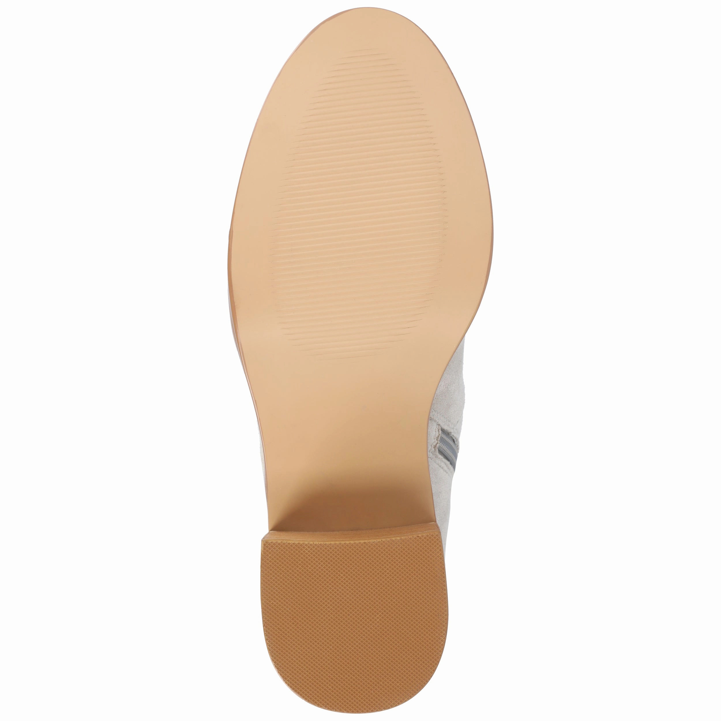 Journee Collection Wide Width Wide Calf Womens Romilly Tru Comfort Foam Stacked Block Heel Round Toe Boots