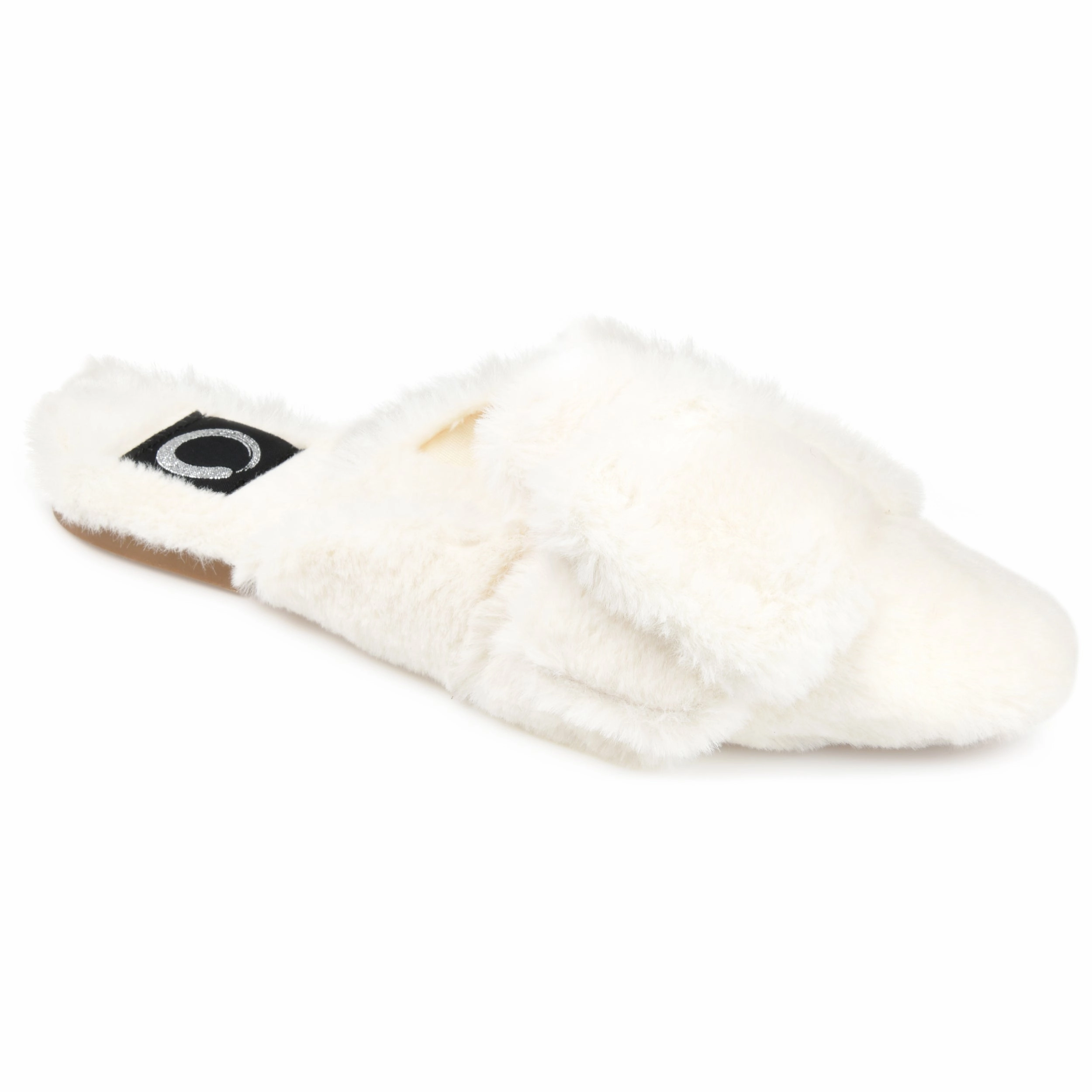 Journee Collection Women's Faux Fur Eara Slipper