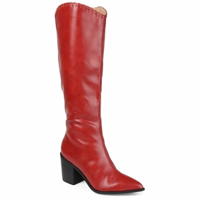 Journee Collection Women's Tru Comfort Foam Extra Wide Calf Daria Boot Cheap Womens Leather Boots