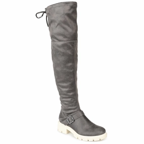 Journee Collection Women's Tru Comfort Foam Extra Wide Calf Salisa Boot Cheap Womens Leather Boots