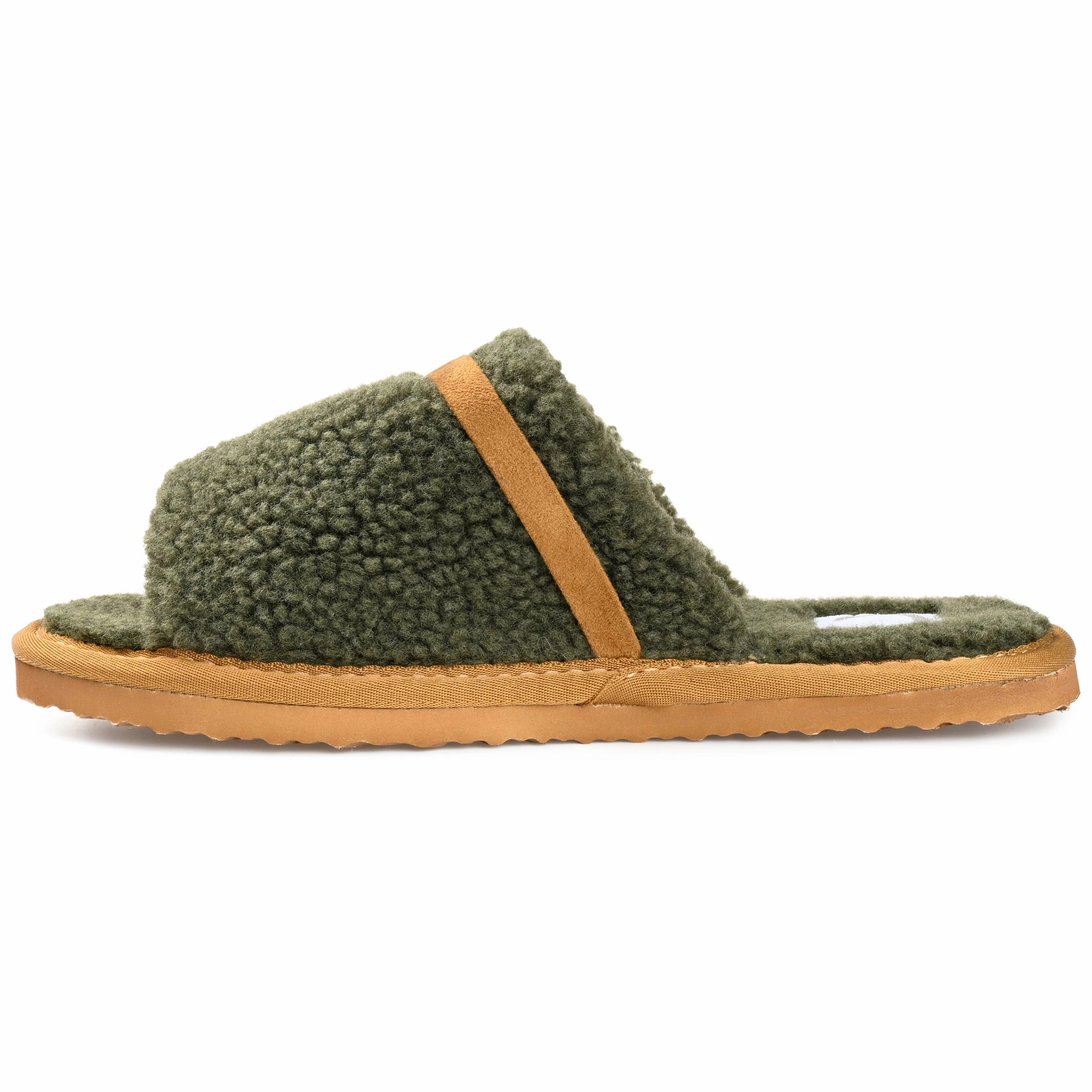 Journee Collection Womens Caterina Tru Comfort Foam Slip On Slide Open Toe Slippers