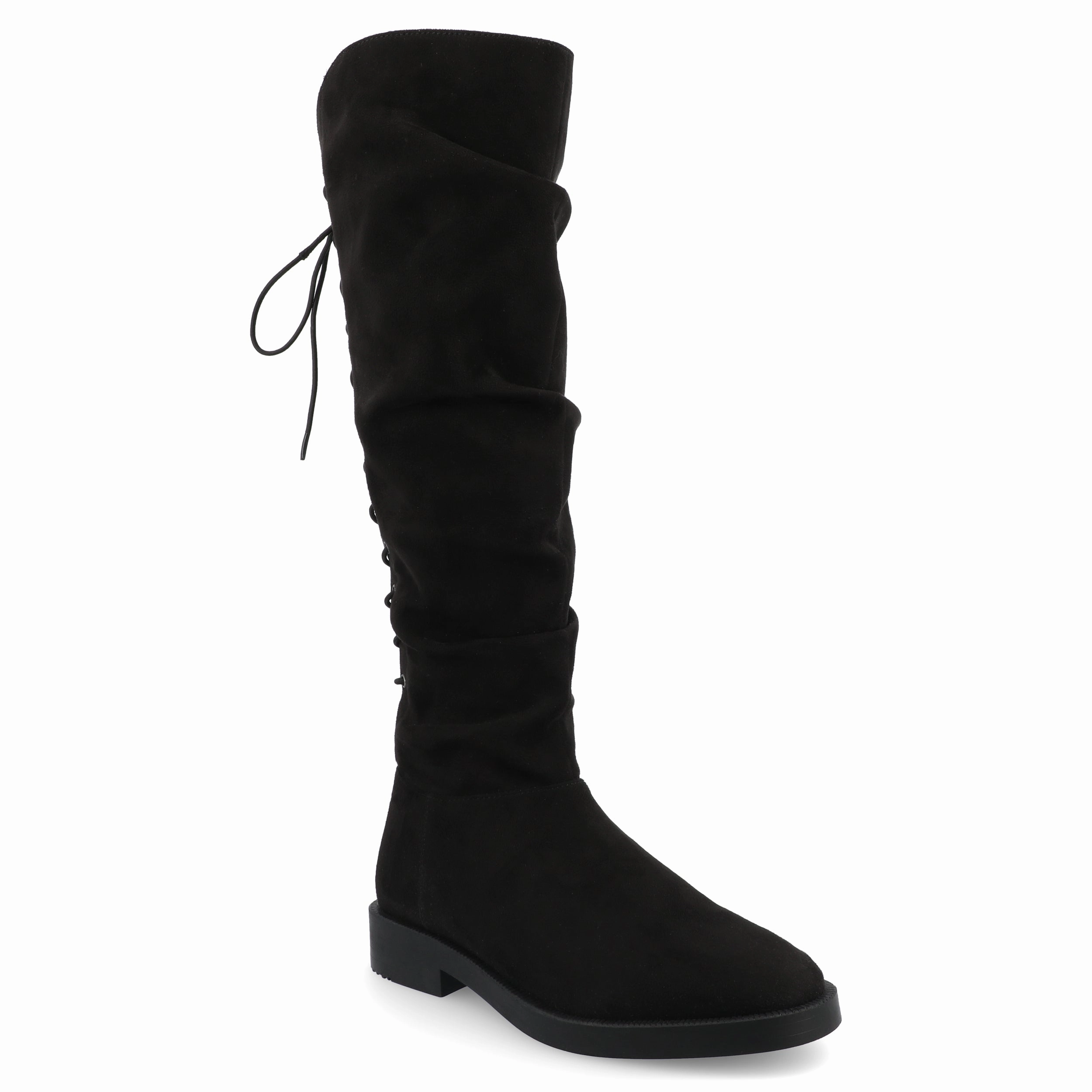 Journee Collection Womens Mirinda Tru Comfort Foam Stretch Knee High Boot Cheap Womens Leather Boots