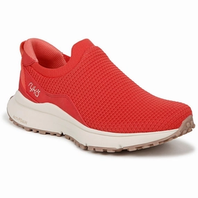 Jumpstart Womens Knit Arch Support Slip-On Sneakers Trendy Sneakers for Women
