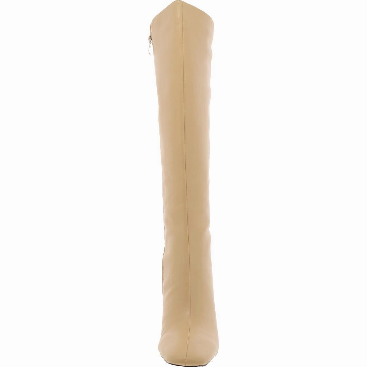 Kalani Womens Faux Leather Square Toe Knee-High Boots
