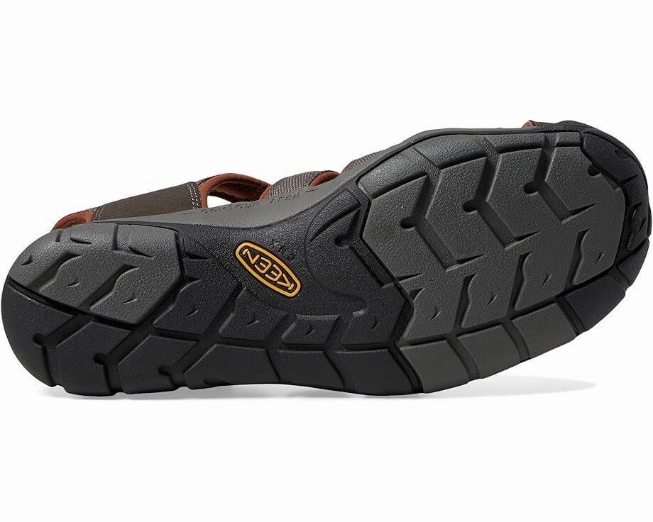 Keen Clearwater CNX 1014456 Sandals Men's 7.5 Raven Bumper Toe Slip On ZPO3594