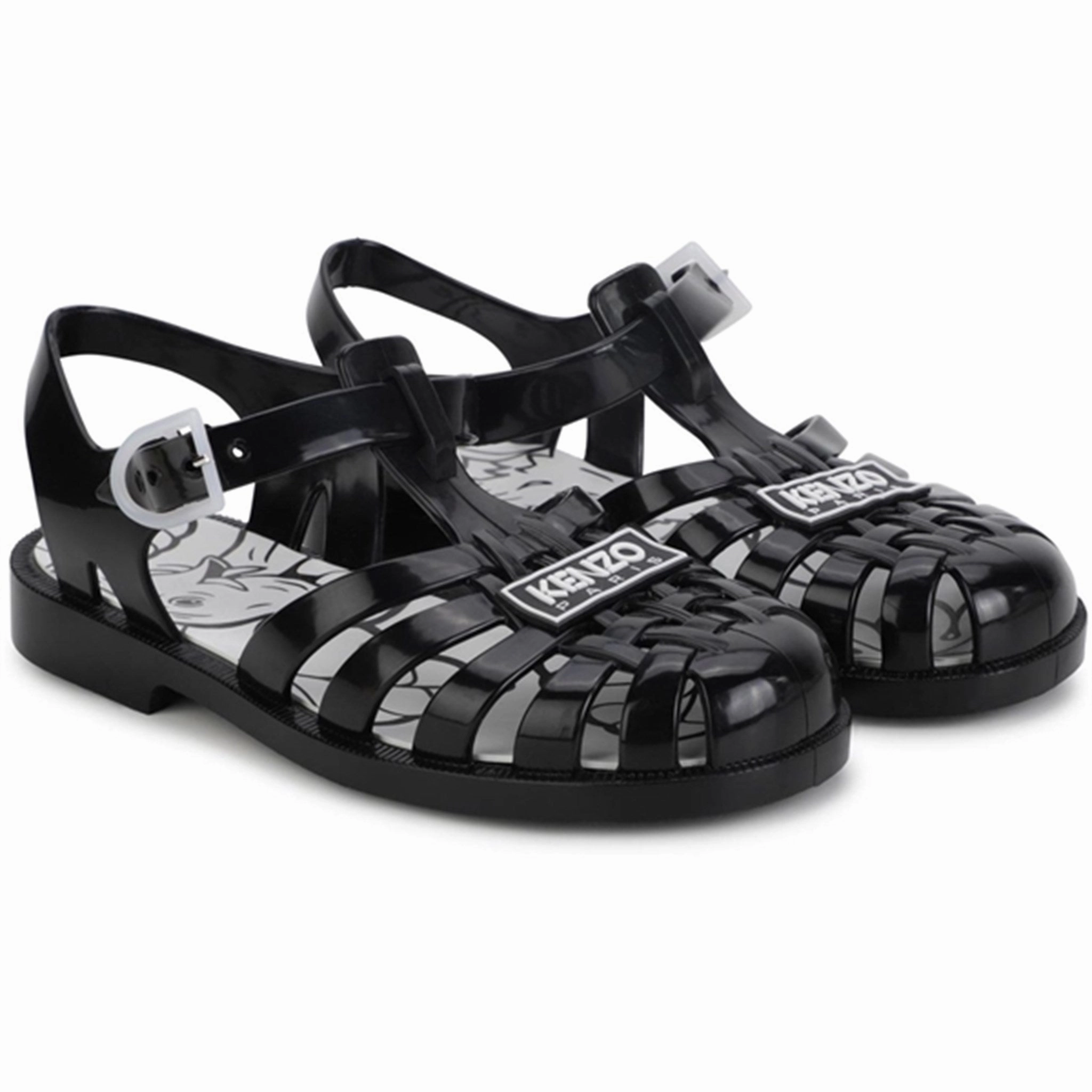 Kenzo Sandal Black Water Sandals for Kids discount