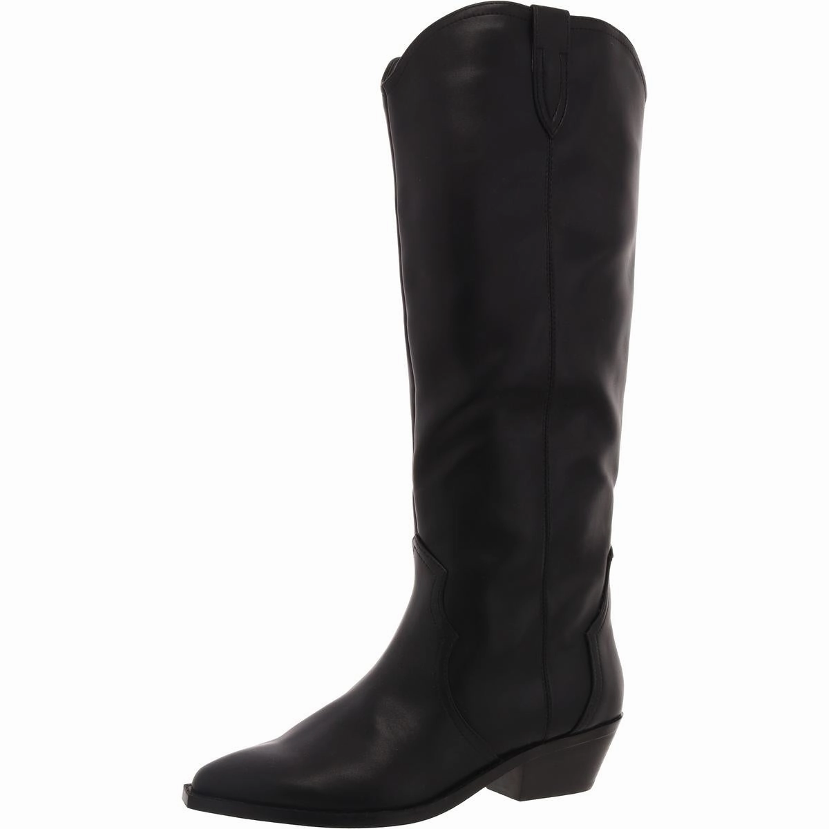 Kitt Womens Faux Leather Square Toe Ankle Boots Womens Boots sale online
