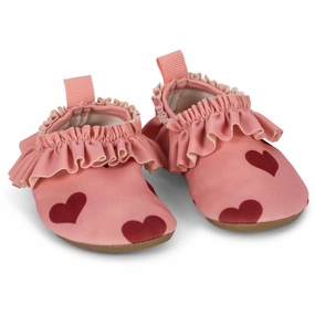 Konges Sljd Amour Pink Merle Frill Swim Shoes Kids UV Water Shoes splash deals