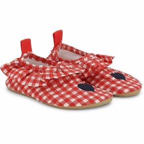 Konges Sljd Barbados Cherry Soline Frill UV Swim Shoes Kids UV Water Shoes splash deals