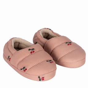 Konges Sljd Cherry Blush Globe Footies House Slippers for Kids on sale