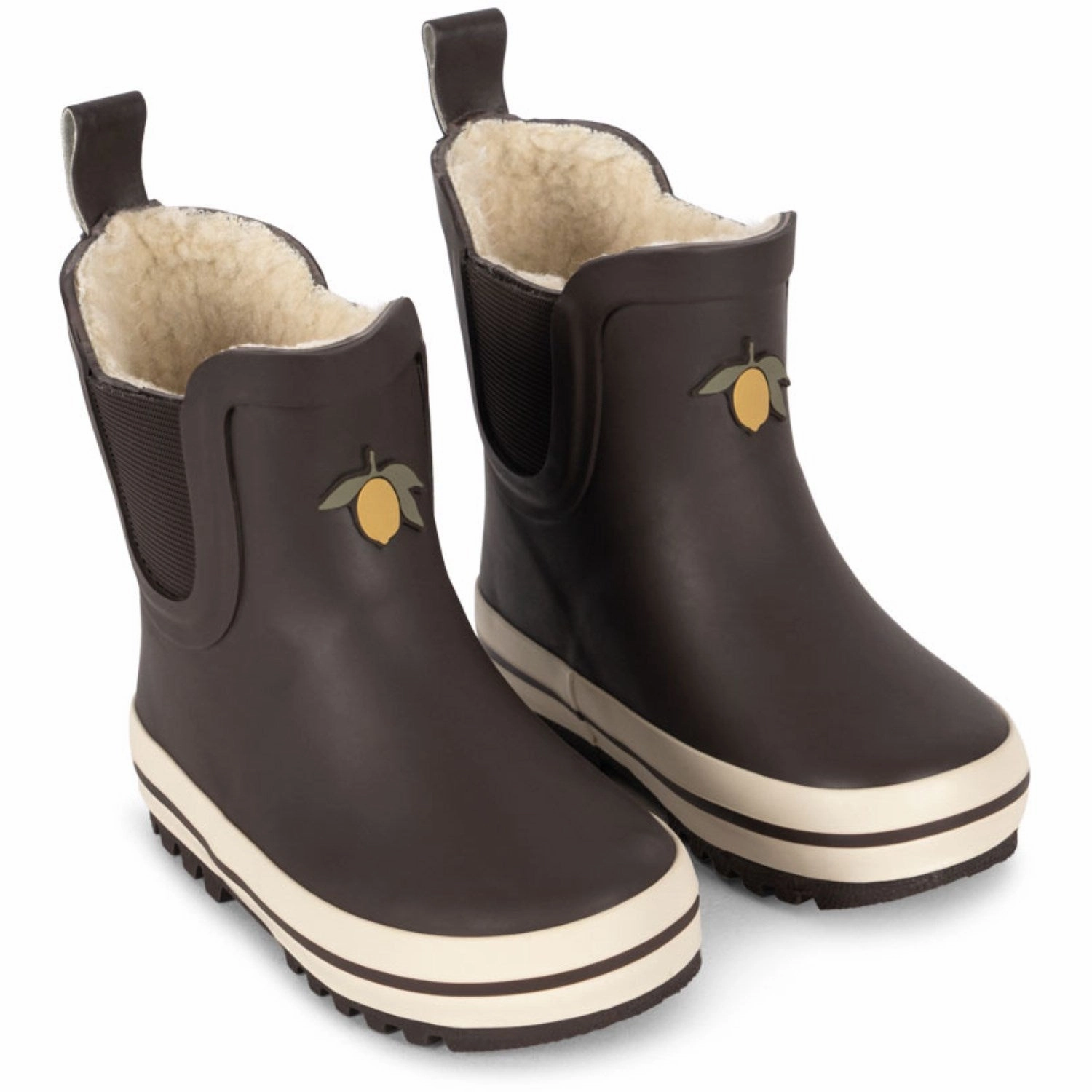 Konges Sljd Chocolate Brown Roi Rain Boot Low