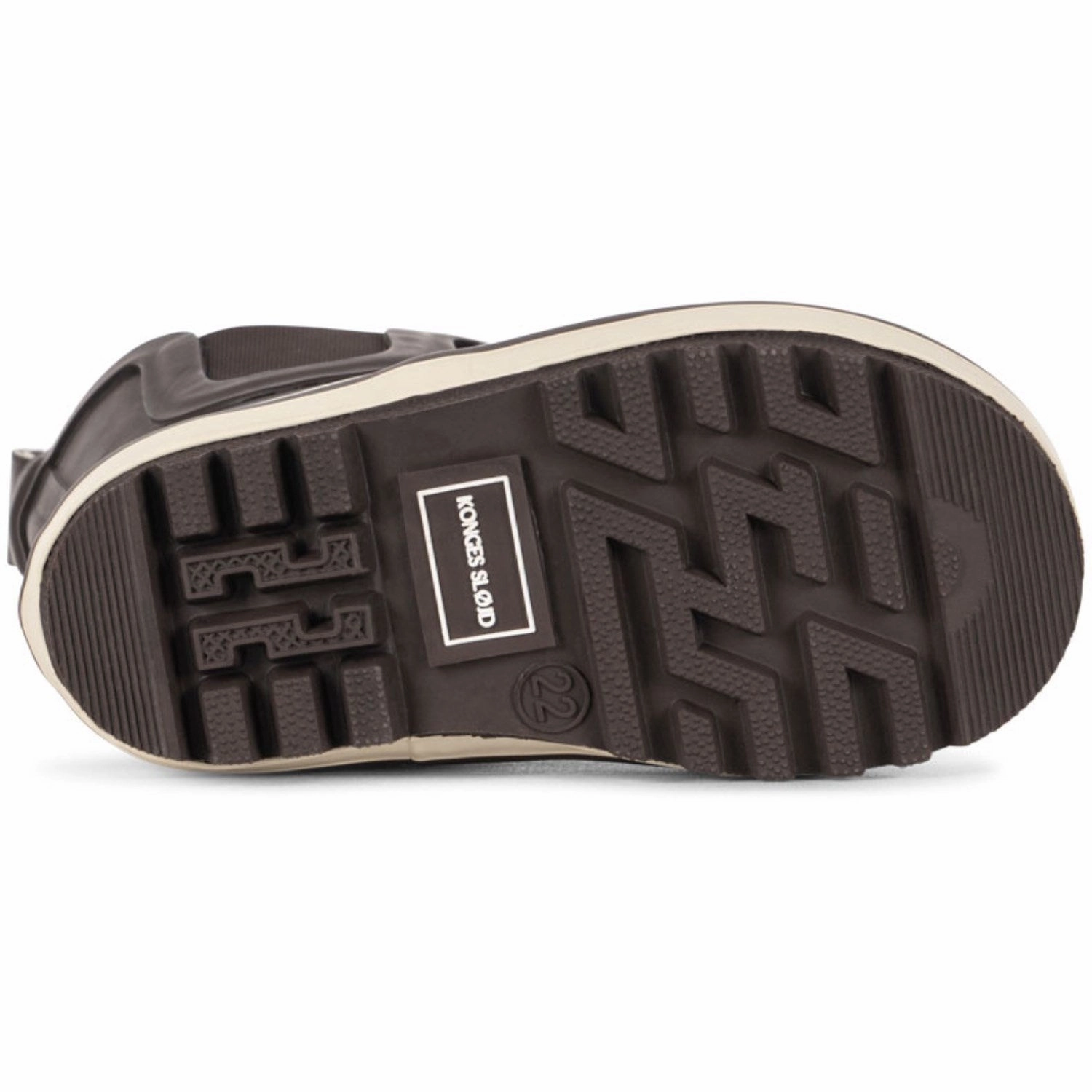 Konges Sljd Chocolate Brown Roi Rain Boot Low