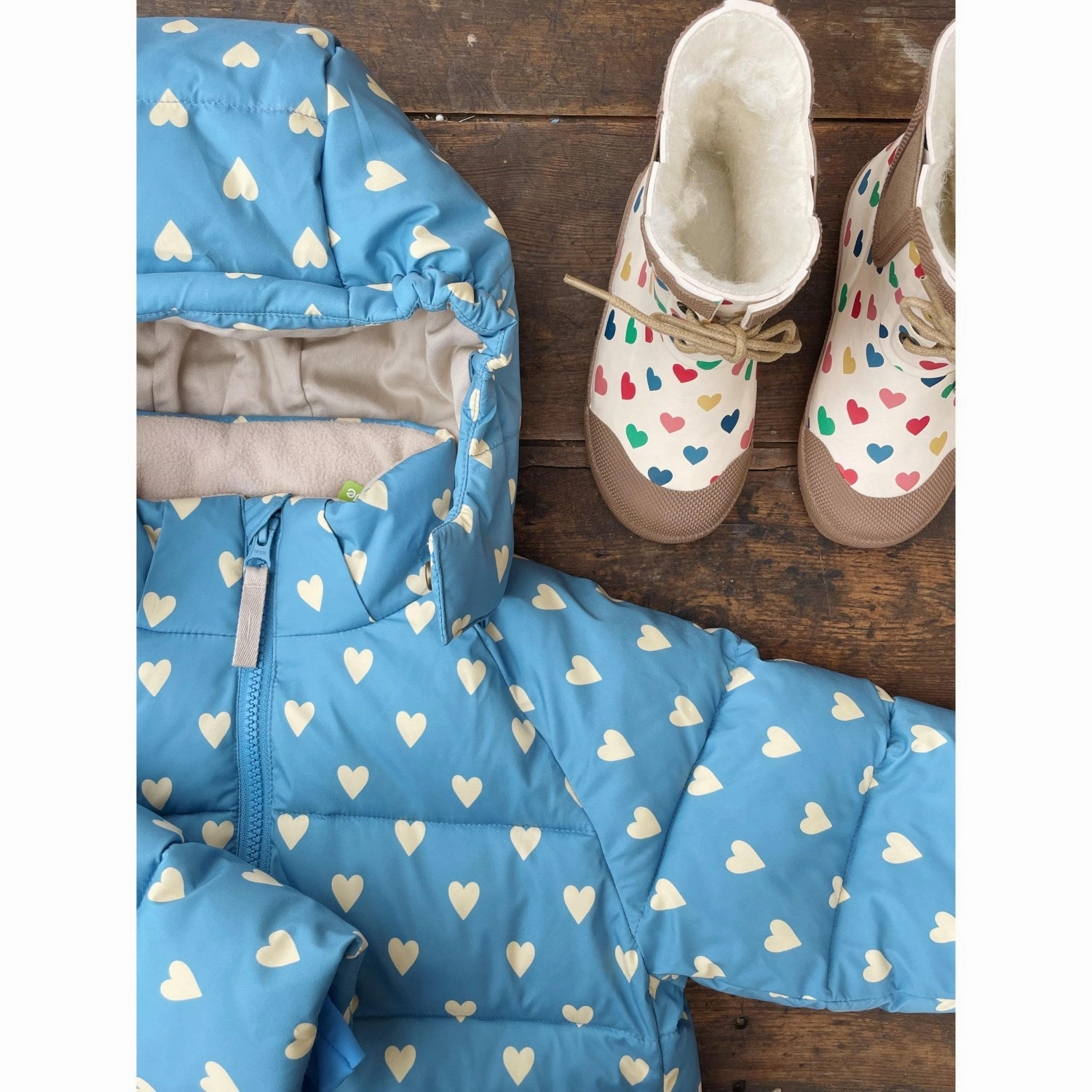 Konges Sljd Coeur Color Thermo Boots Print