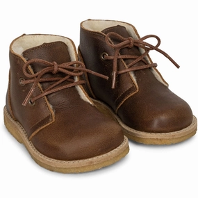 Konges Sljd Cognac Woolie Boot Cheap Kids Winter Footwear