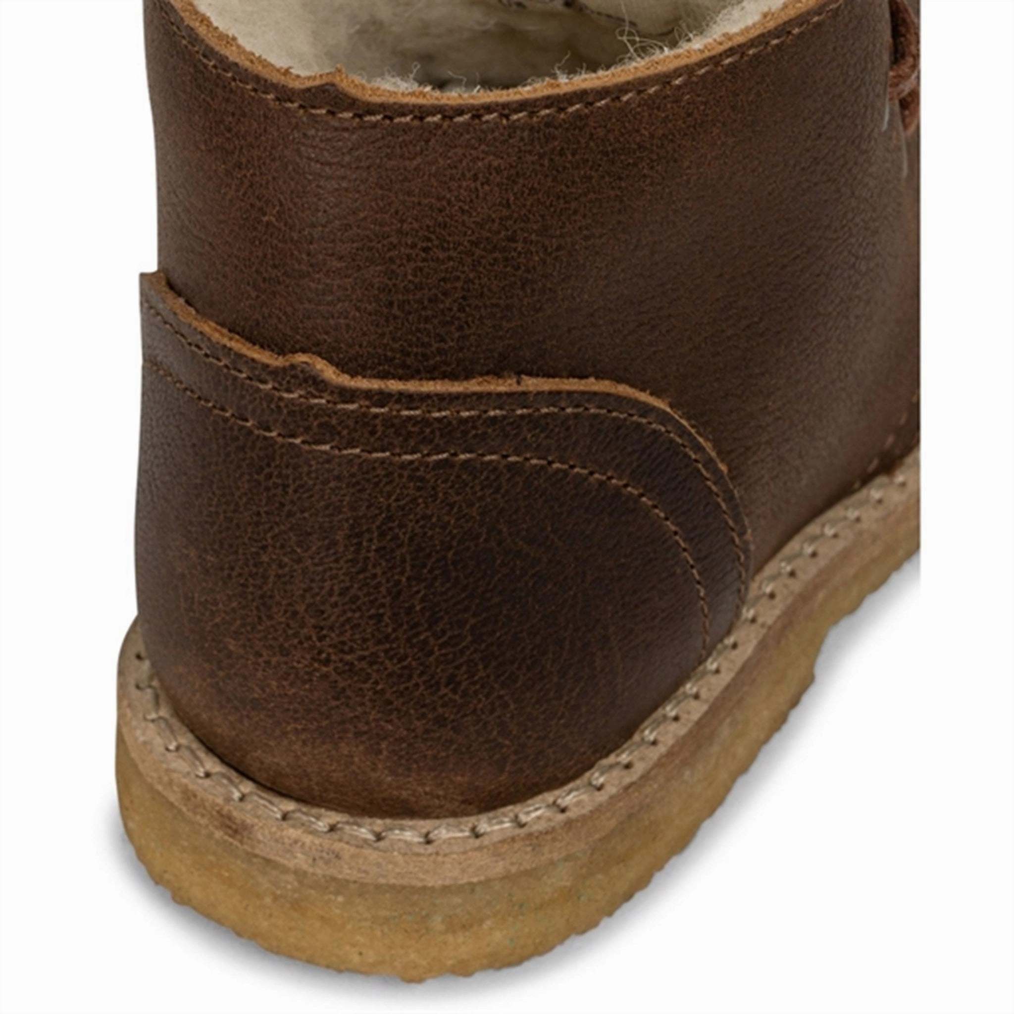 Konges Sljd Cognac Woolie Boot