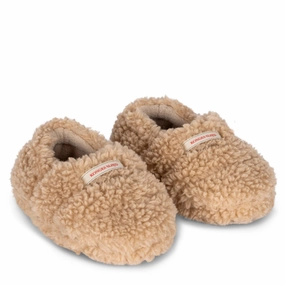 Konges Sljd Cream Off White Globe Footies House Slippers for Kids on sale