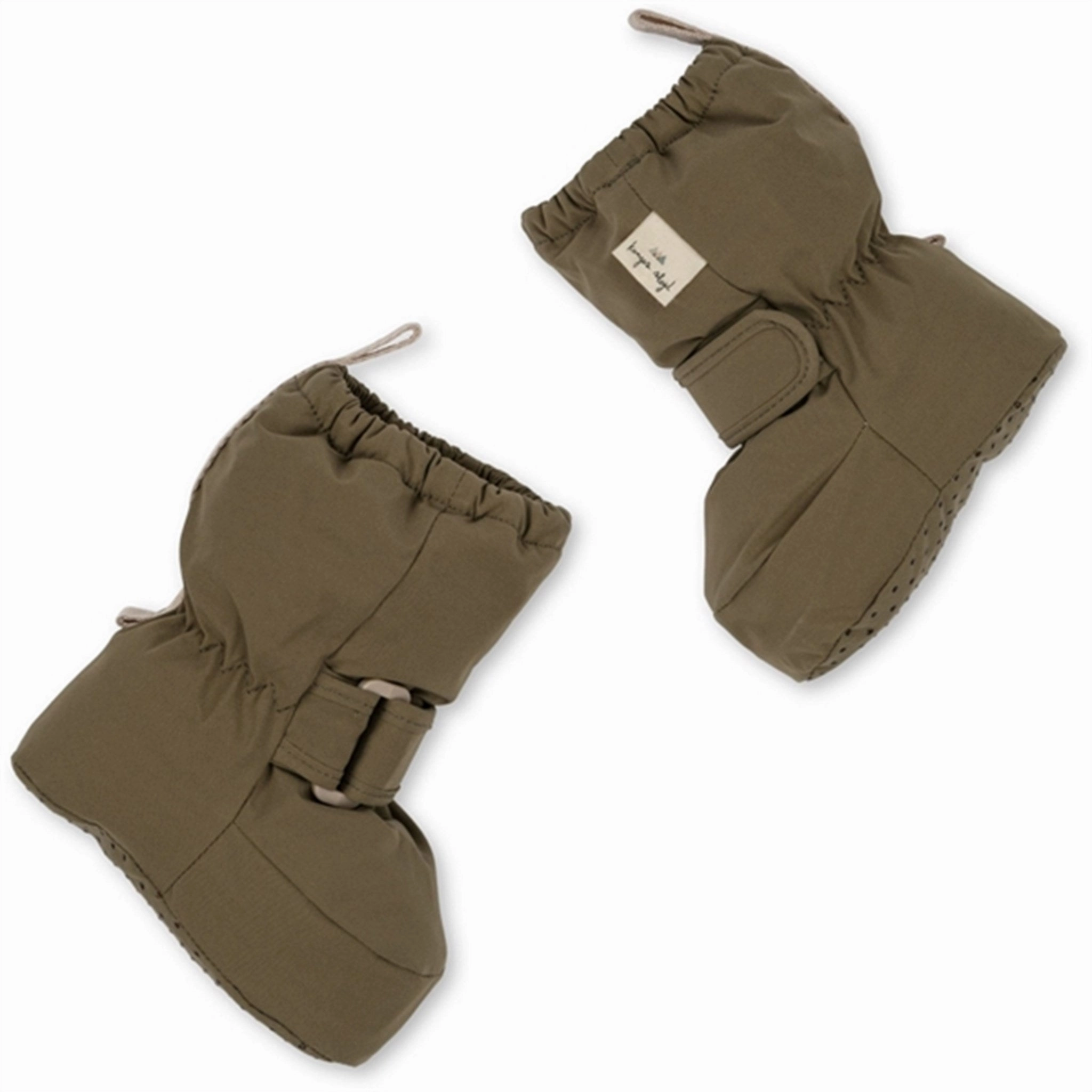 Konges Sljd Dusky Green Nutti Down Footies Winter Kids Overshoes on clearance
