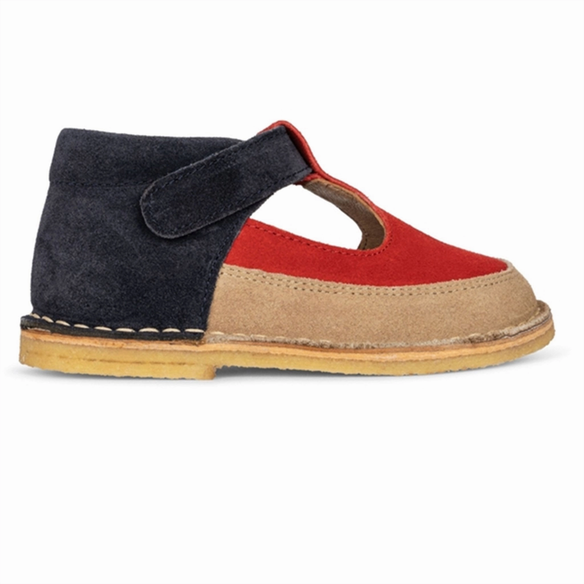 Konges Sljd Esmee Sandal Suede Tricolore