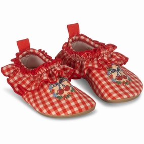 Konges Sljd Fiery Red Soline Swim Shoes Kids UV Water Shoes splash deals