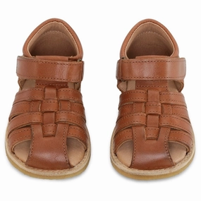 Konges Sljd Lapinou Sandals Cognac Kids Closed Toe Sandals promo