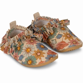 Konges Sljd Lili Jade Frill UV Swim Shoes Kids UV Water Shoes splash deals
