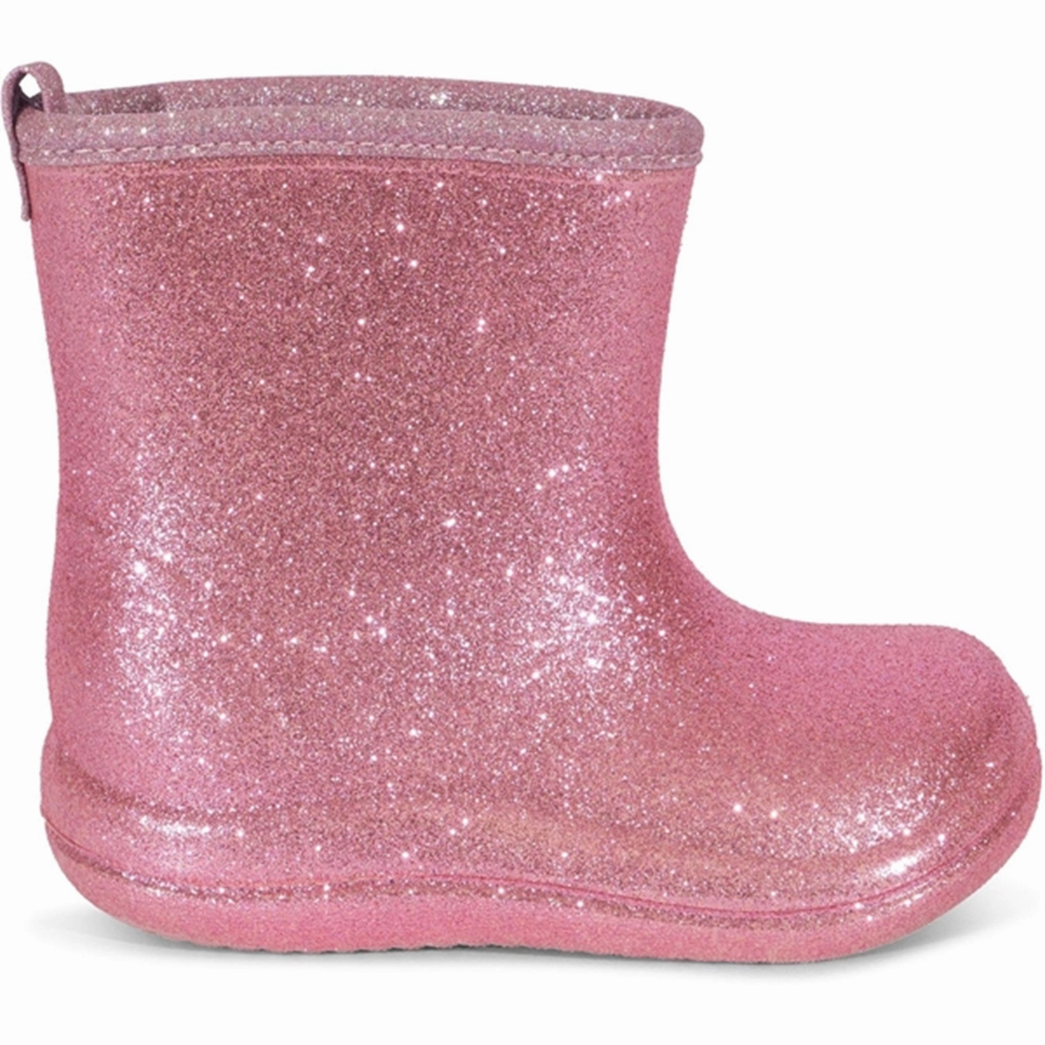 Konges Sljd Luc Lightweight Glitter Rubber Boots Glitter Rose