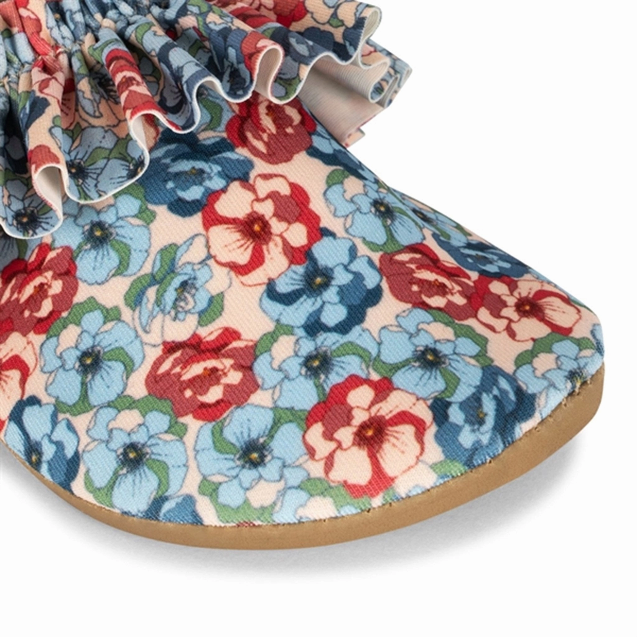 Konges Sljd Manuca Frill Swim Shoes Rosie Blue