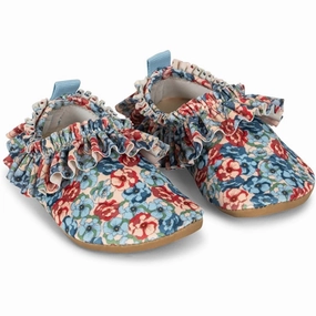 Konges Sljd Manuca Frill Swim Shoes Rosie Blue Kids UV Water Shoes splash deals