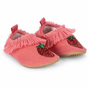 Konges Sljd Rapture Rose Amandine Frill Swim Shoes Kids UV Water Shoes splash deals