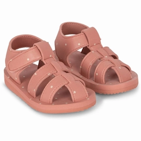 Konges Sljd Sable Sandal Mahogany Dot Water Sandals for Kids discount