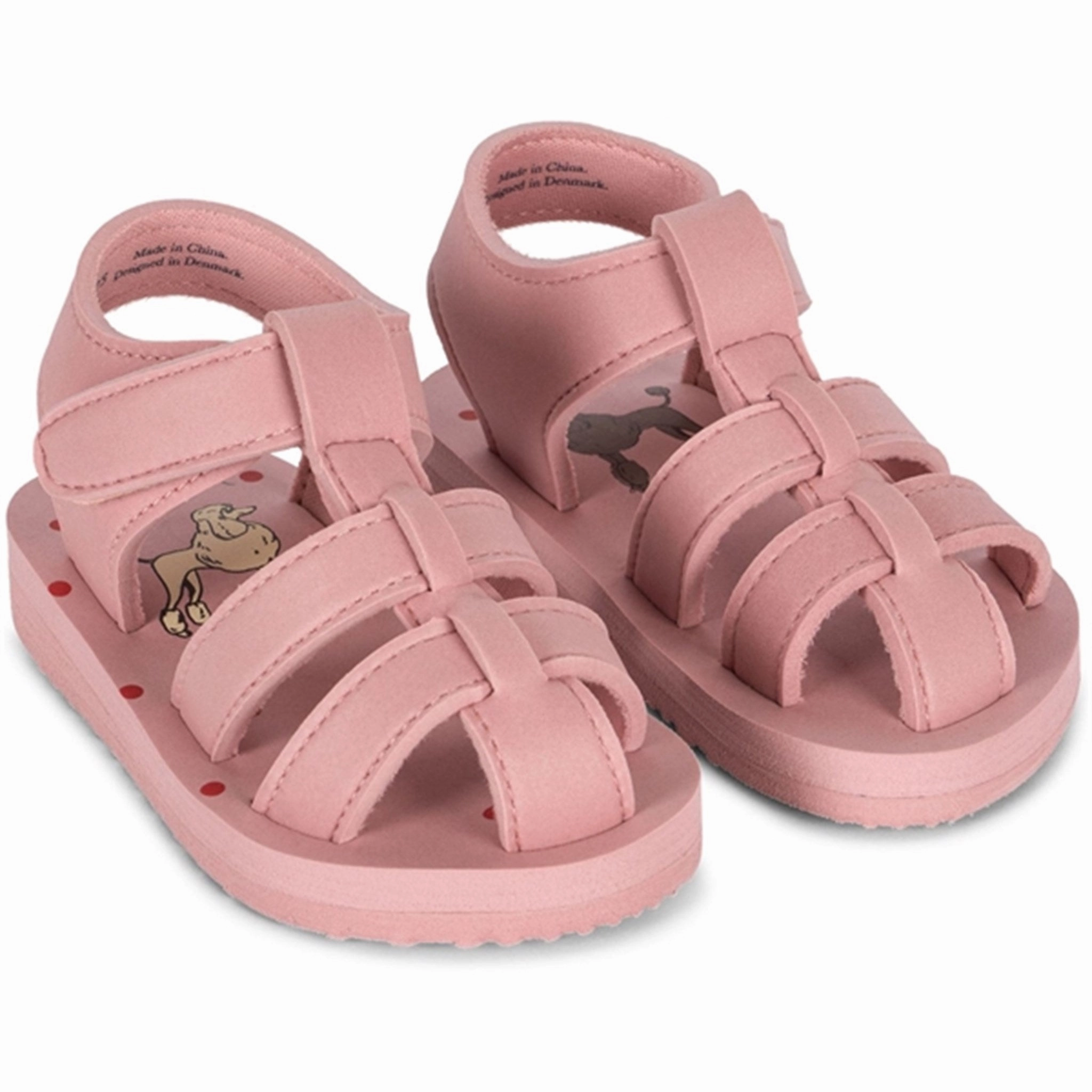 Konges Sljd Sable Sandal Mellow Rose