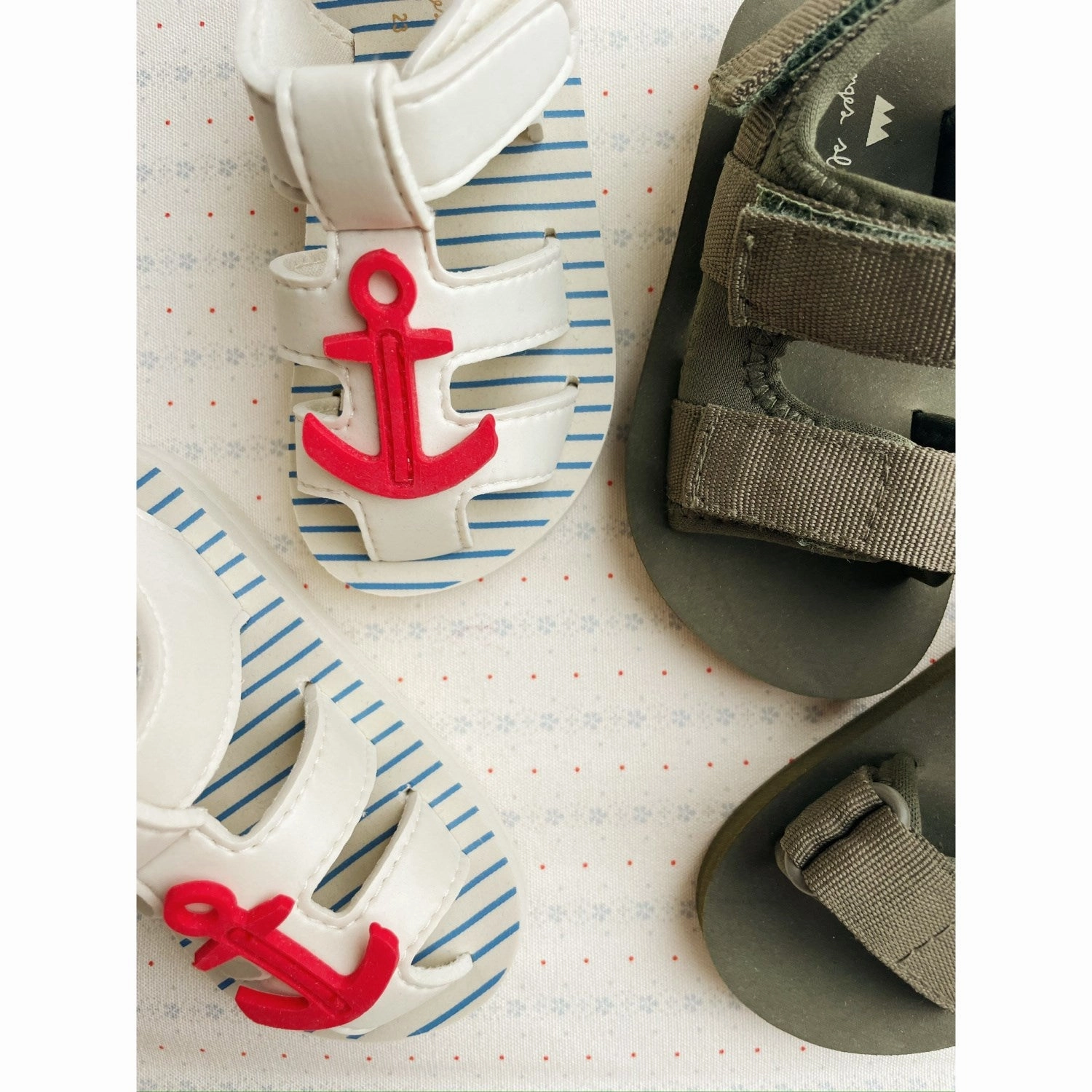 Konges Sljd Stripe Provance Sable Sandal.